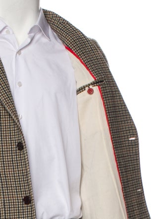 Alex Mill Wool Houndstooth Print Blazer