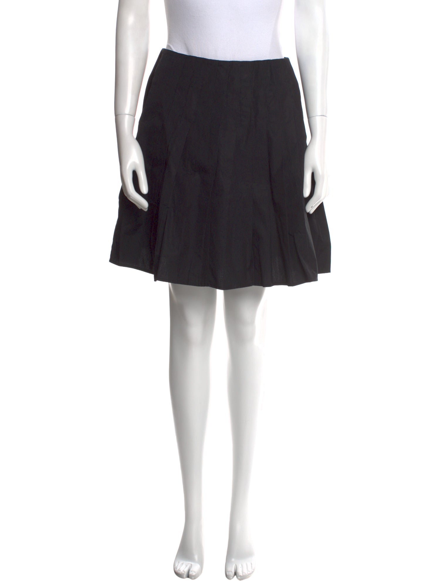 Alex Mill Pleated Accents Knee-Length Skirt