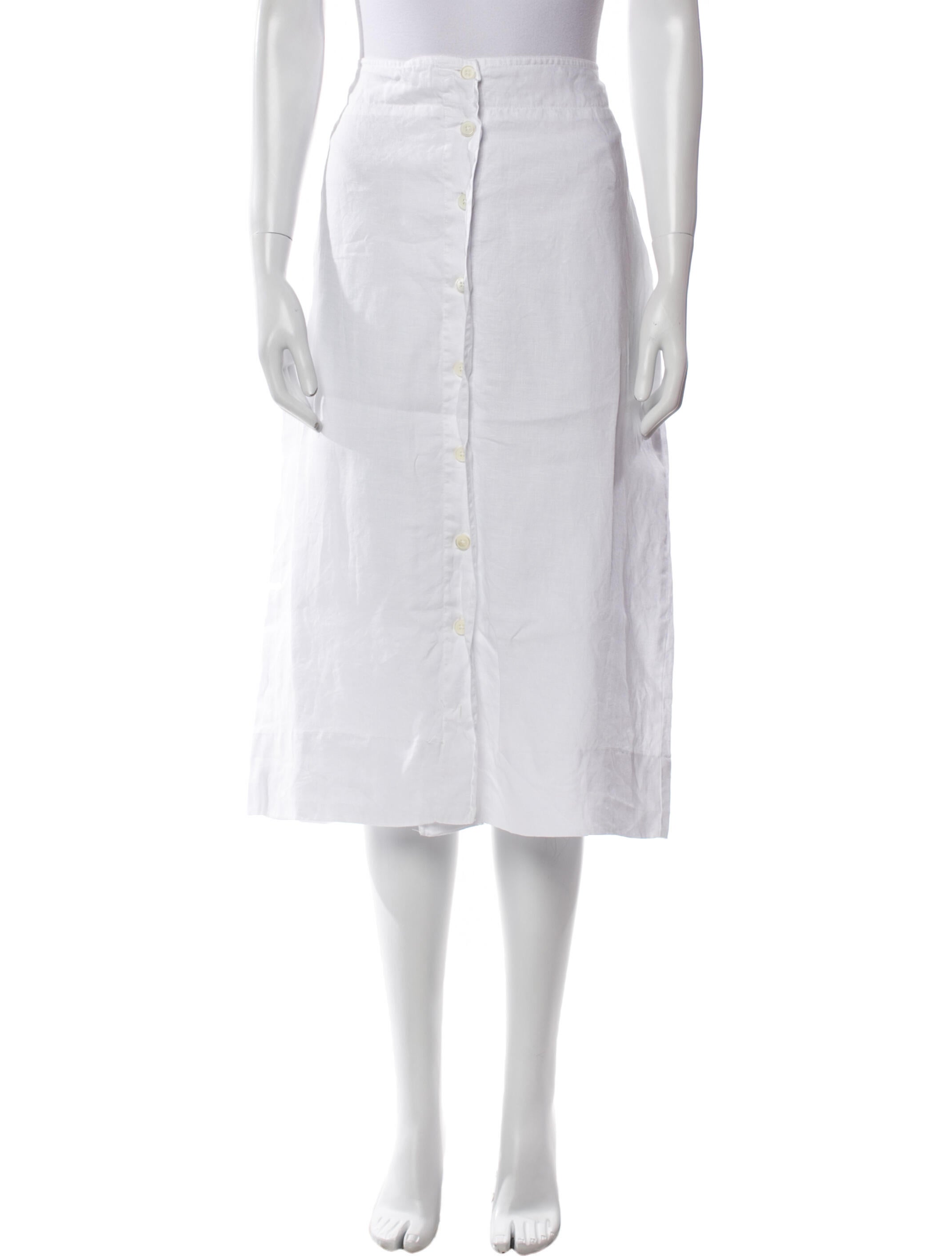 Alex Mill Linen Midi Length Skirt