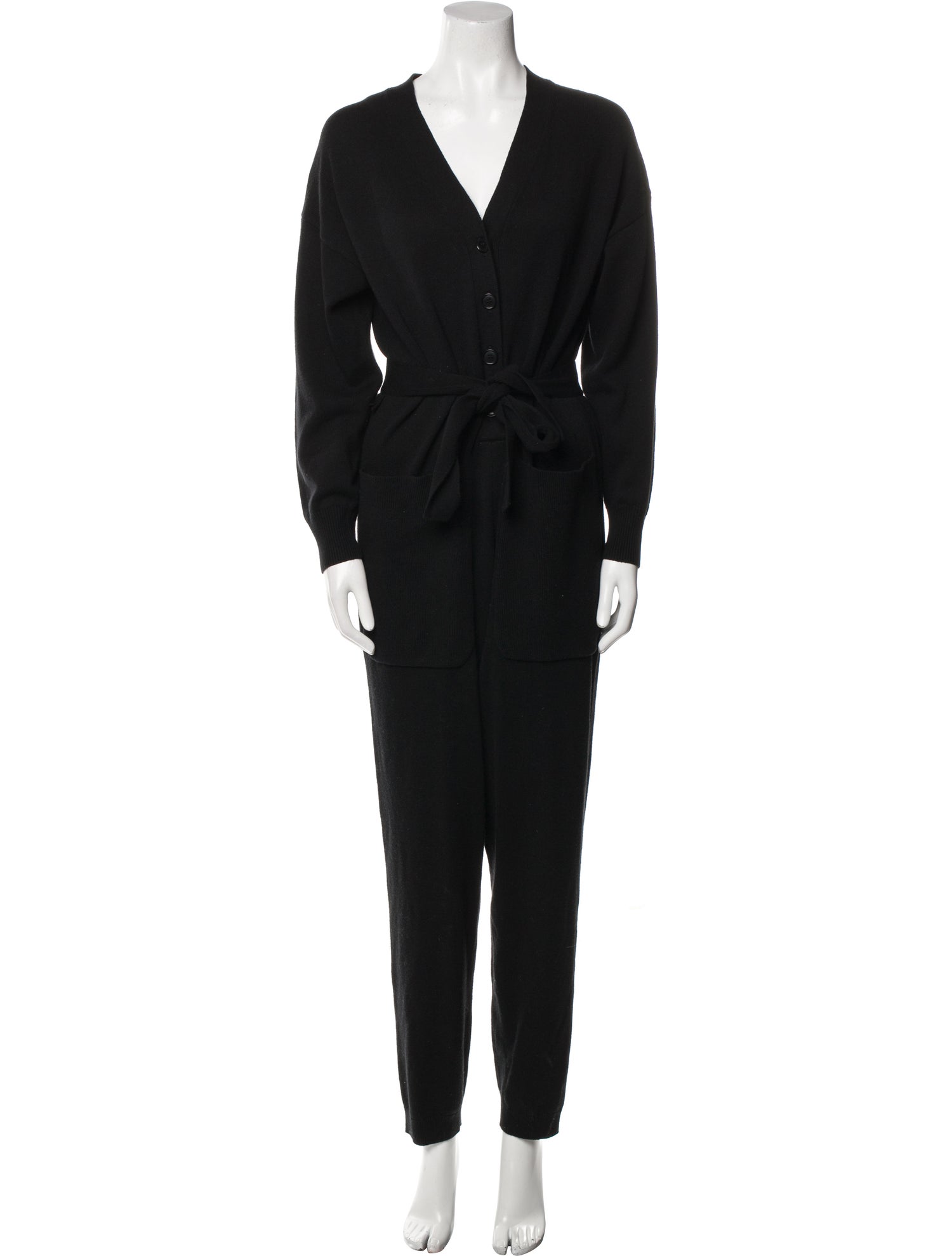 Alex Mill Merino Wool V-Neck Jumpsuit