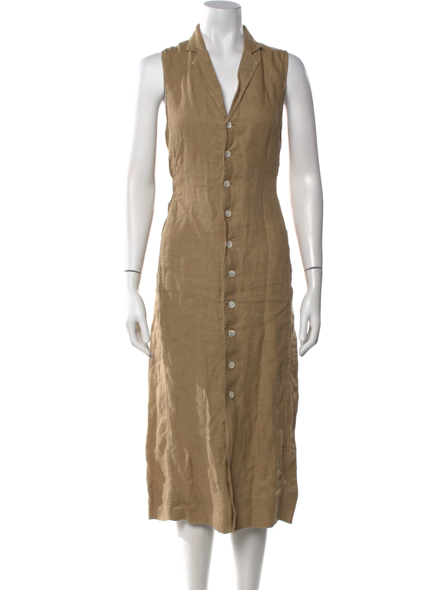 Alex Mill Linen Midi Length Dress