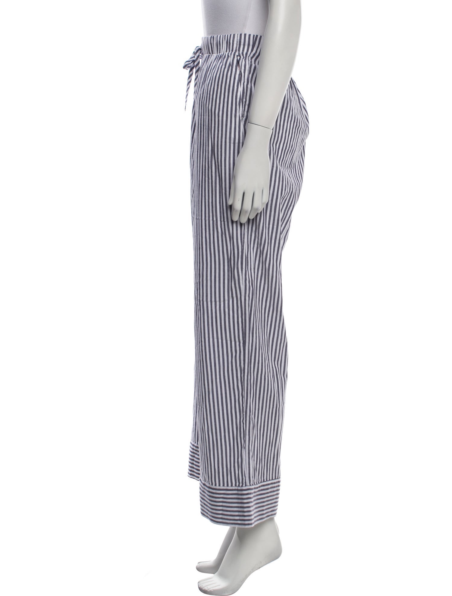 Alex Mill Striped Pleated Accents Pajamas