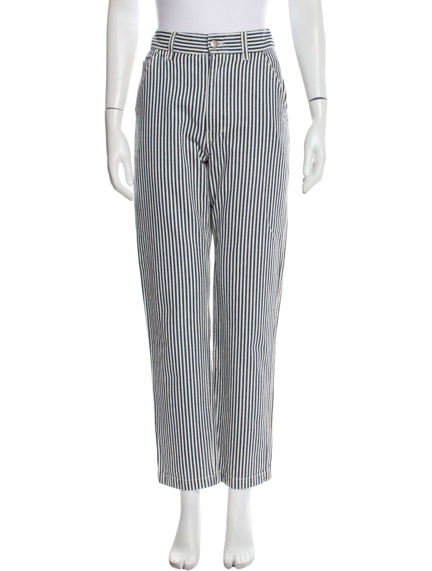 Alex Mill Striped Straight Leg Pants