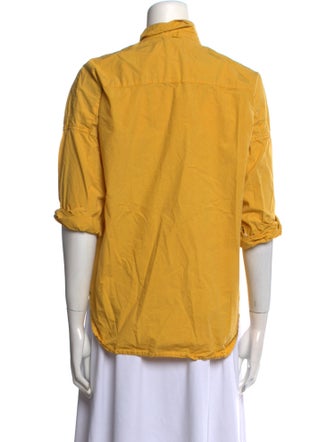 Alex Mill Three-Quarter Sleeve Button-Up Top