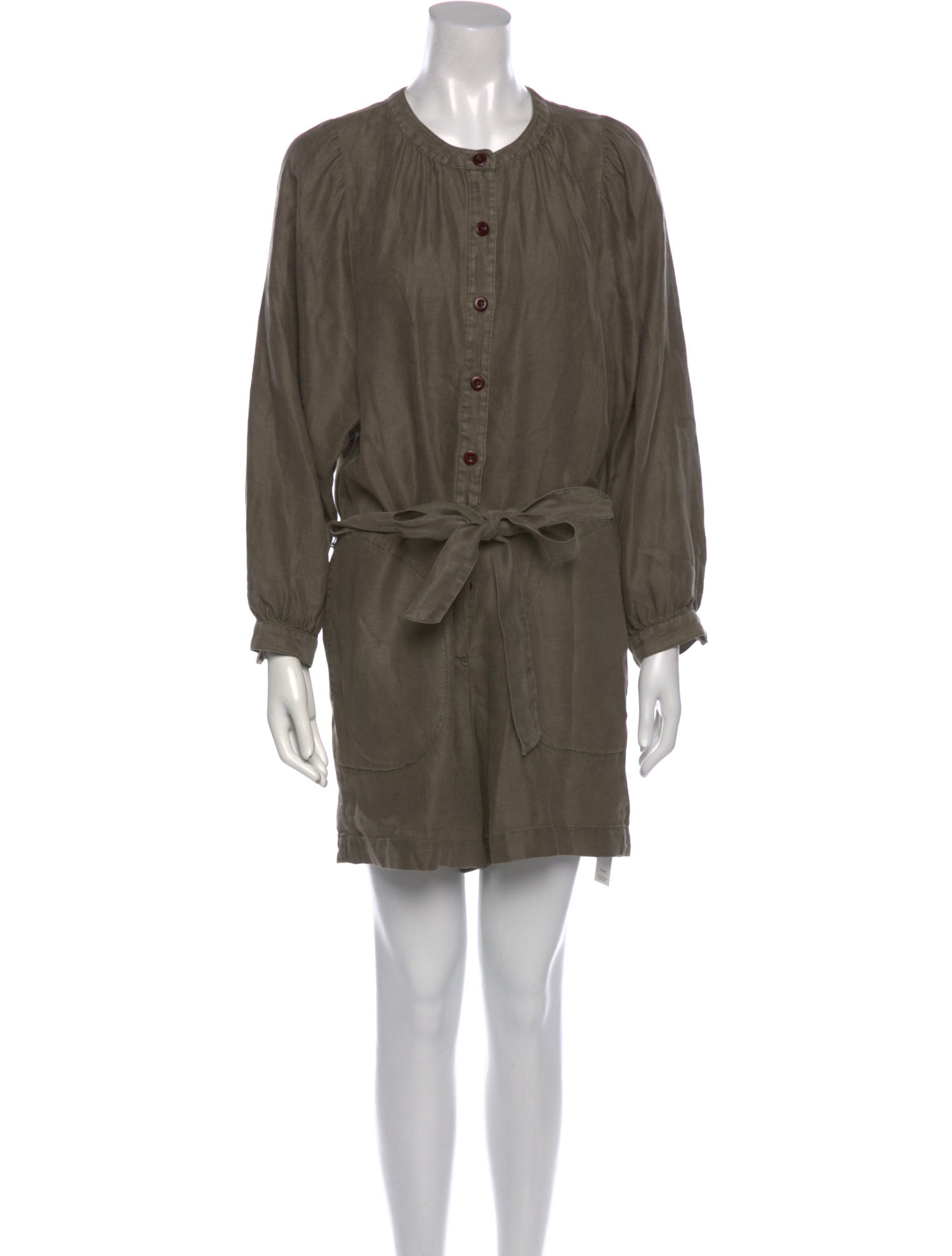 Alex Mill Linen Crew Neck Romper