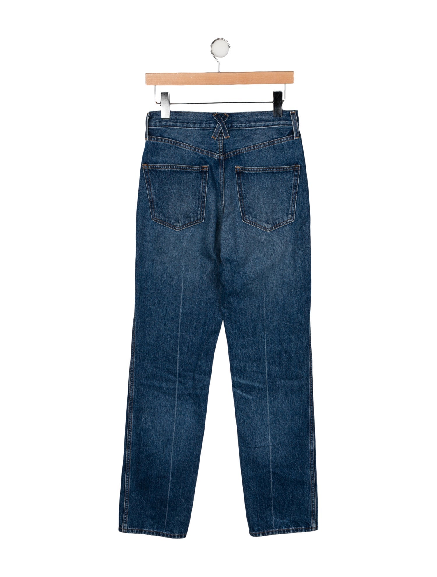 Alex Mill High-Rise Straight Leg Jeans