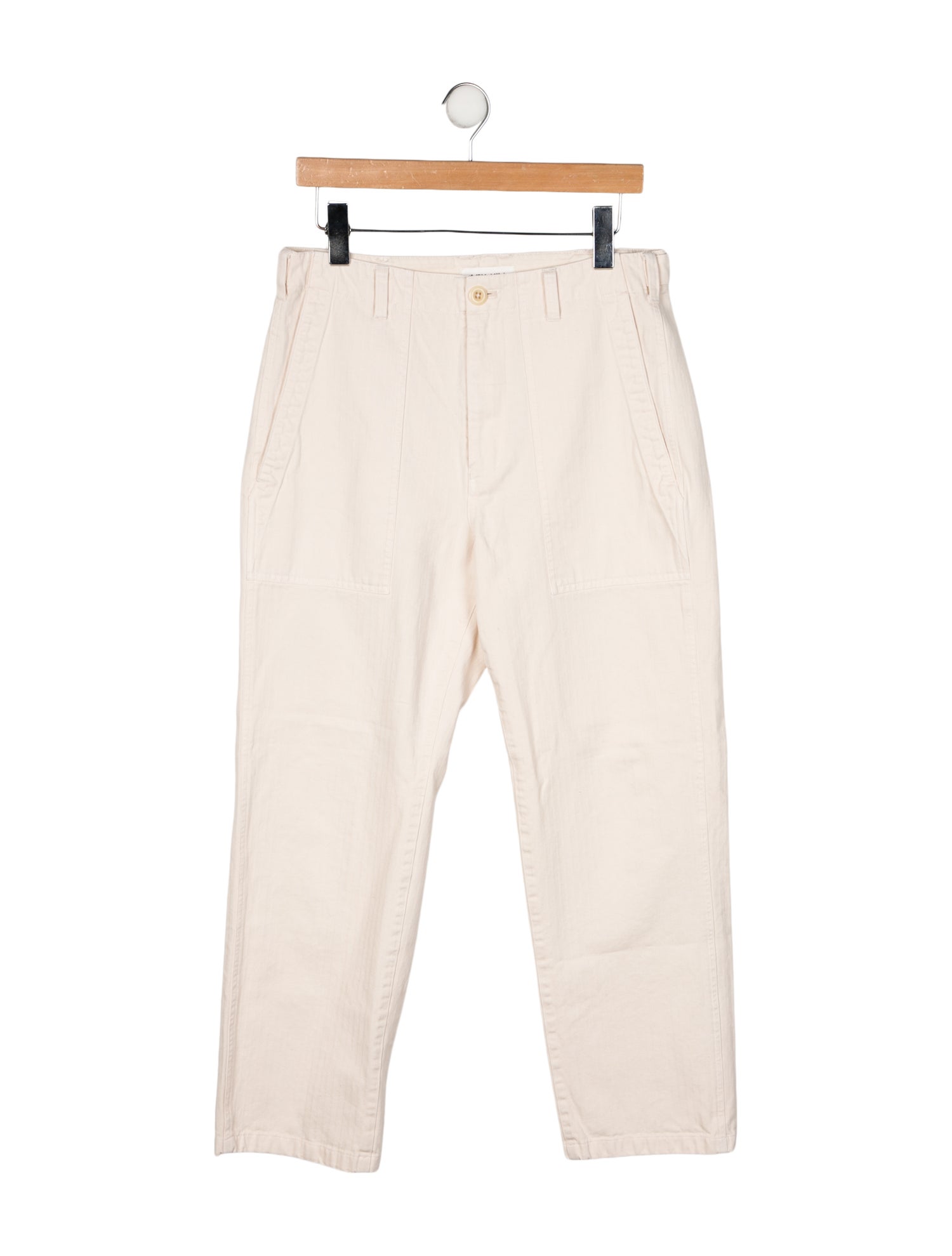 Alex Mill High-Rise Straight Leg Jeans