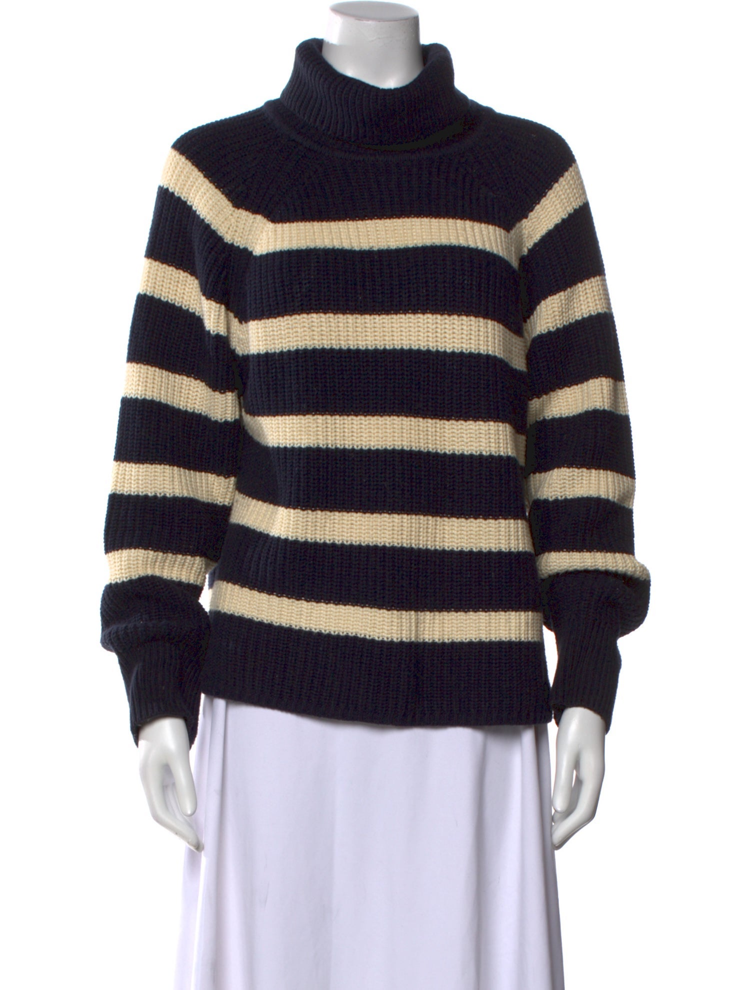 Alex Mill Striped Turtleneck Sweater