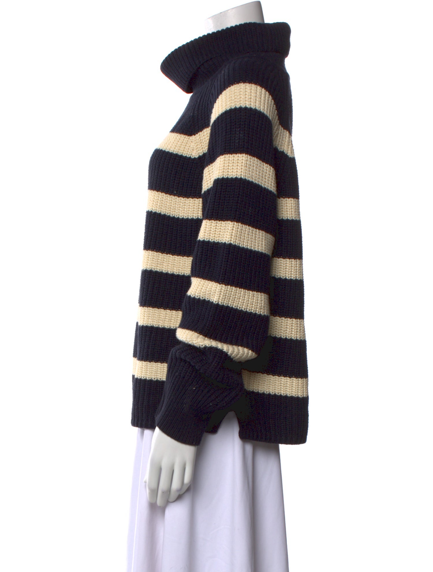 Alex Mill Striped Turtleneck Sweater