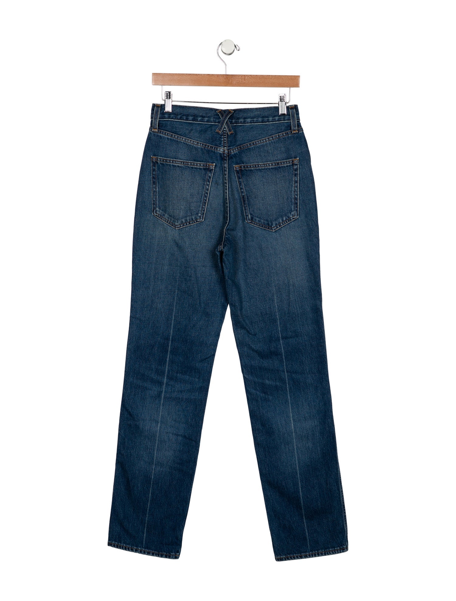 Alex Mill High-Rise Straight Leg Jeans
