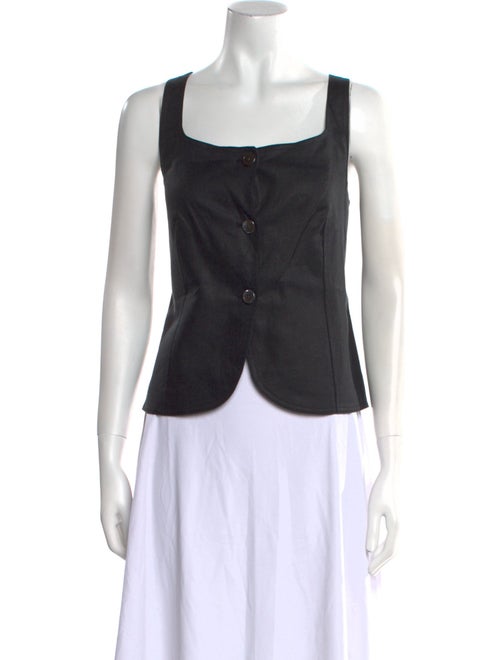 Alex Mill Linen Square Neckline Top