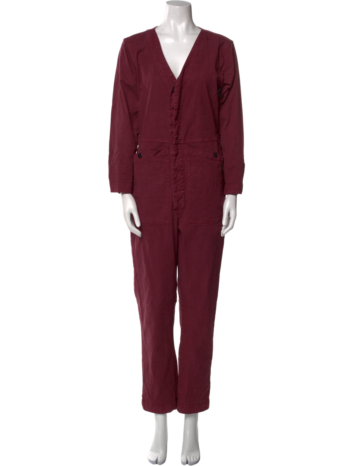 Alex Mill V-Neck Jumpsuit