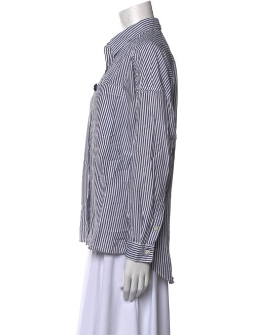 Alex Mill Striped Long Sleeve Button-Up Top