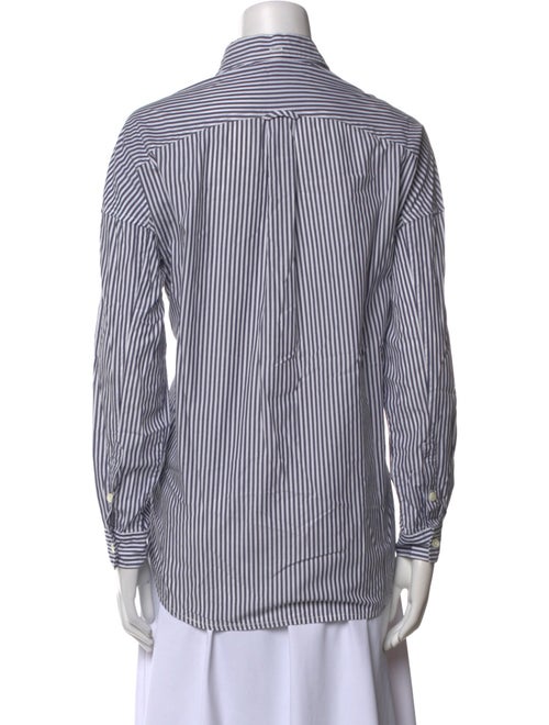 Alex Mill Striped Long Sleeve Button-Up Top