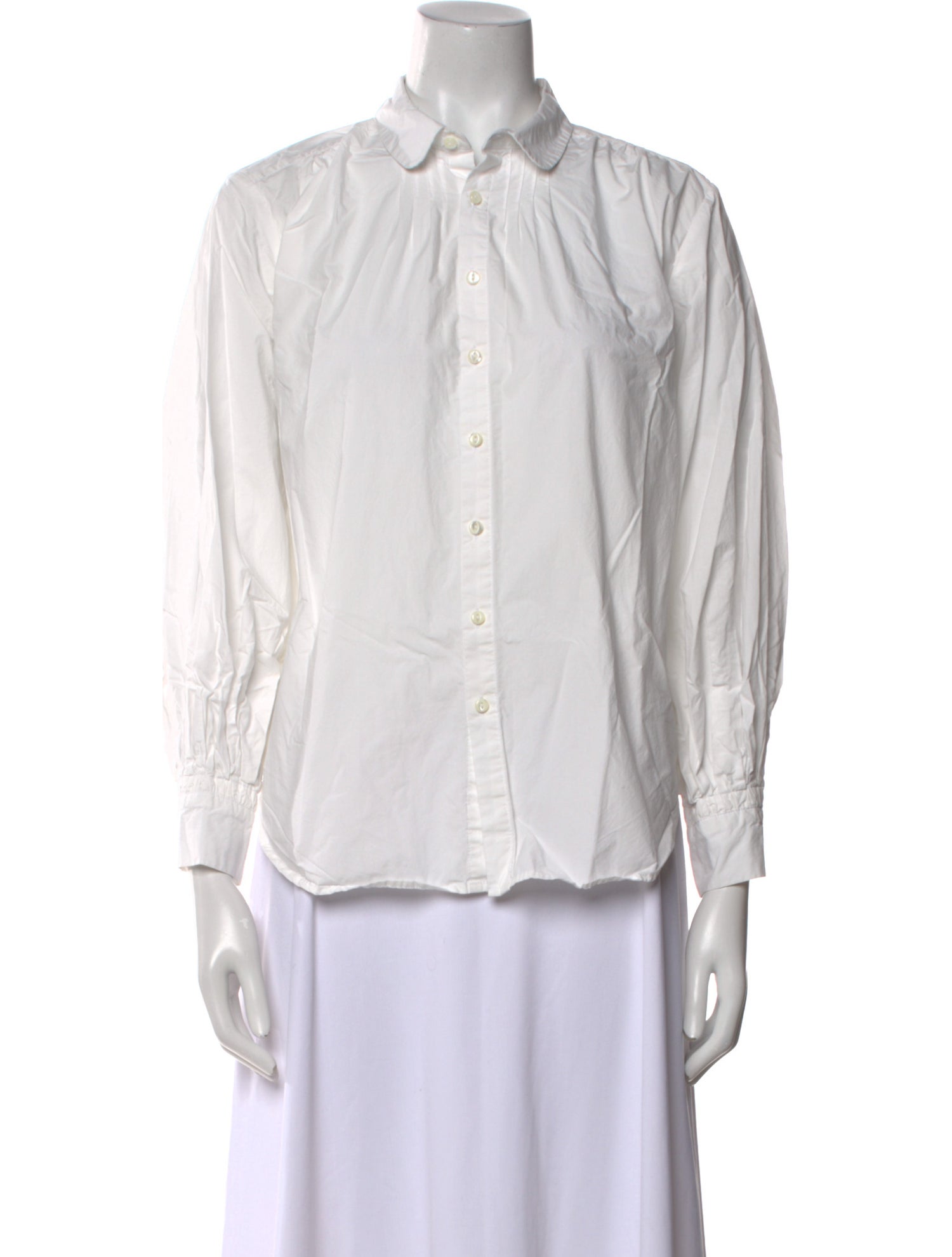 Alex Mill Three-Quarter Sleeve Button-Up Top