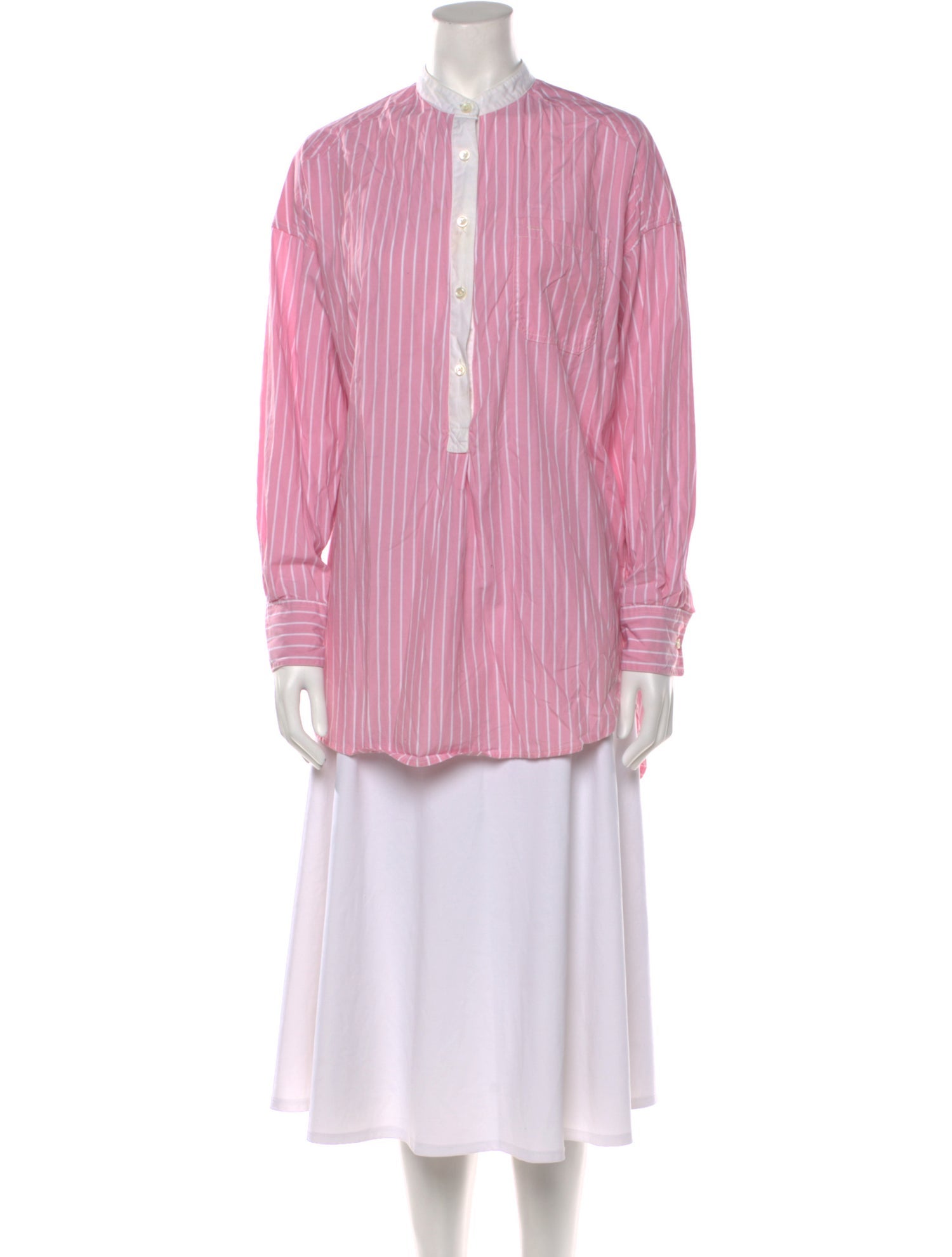 Alex Mill Striped Mock Neck Tunic