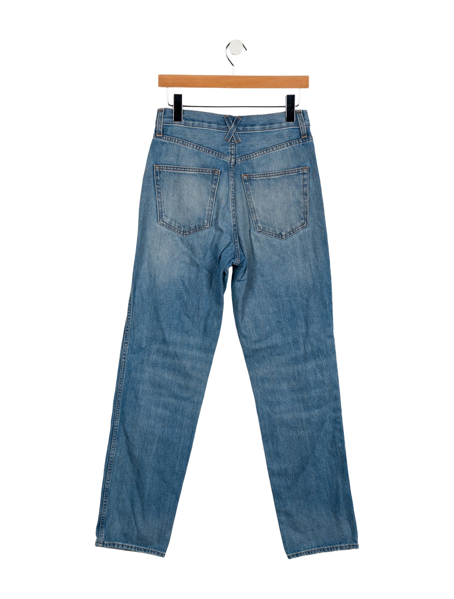 Alex Mill High-Rise Straight Leg Jeans