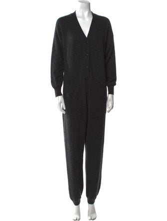 Alex Mill Cashmere V-Neck Jumpsuit
