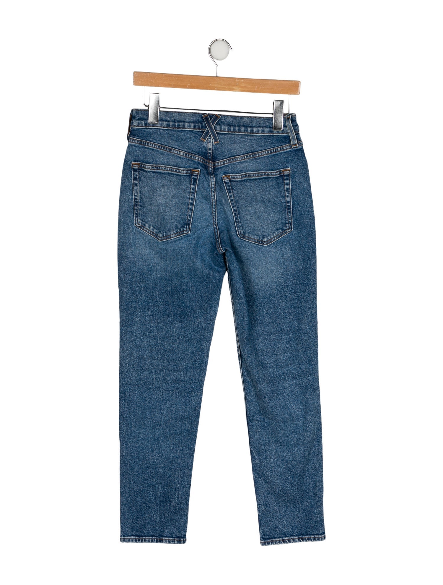 Alex Mill Mid-Rise Straight Leg Jeans