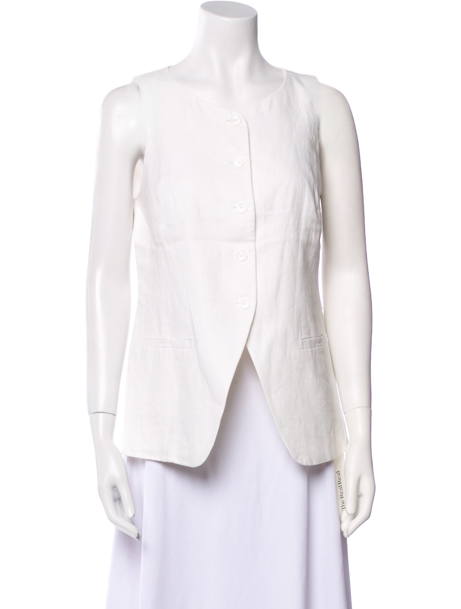 Alex Mill Linen V-Neck Top