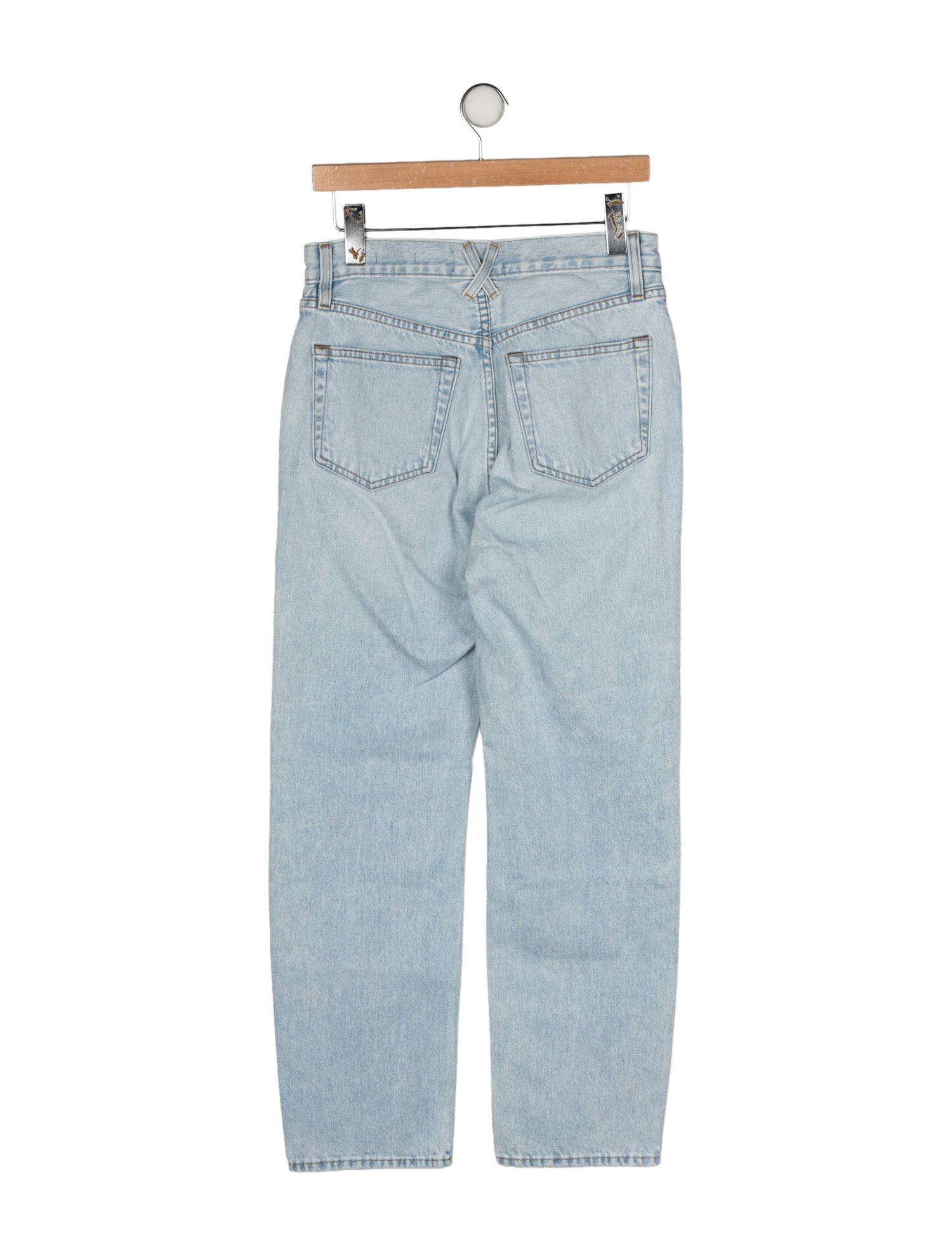 Alex Mill Mid-Rise Straight Leg Jeans