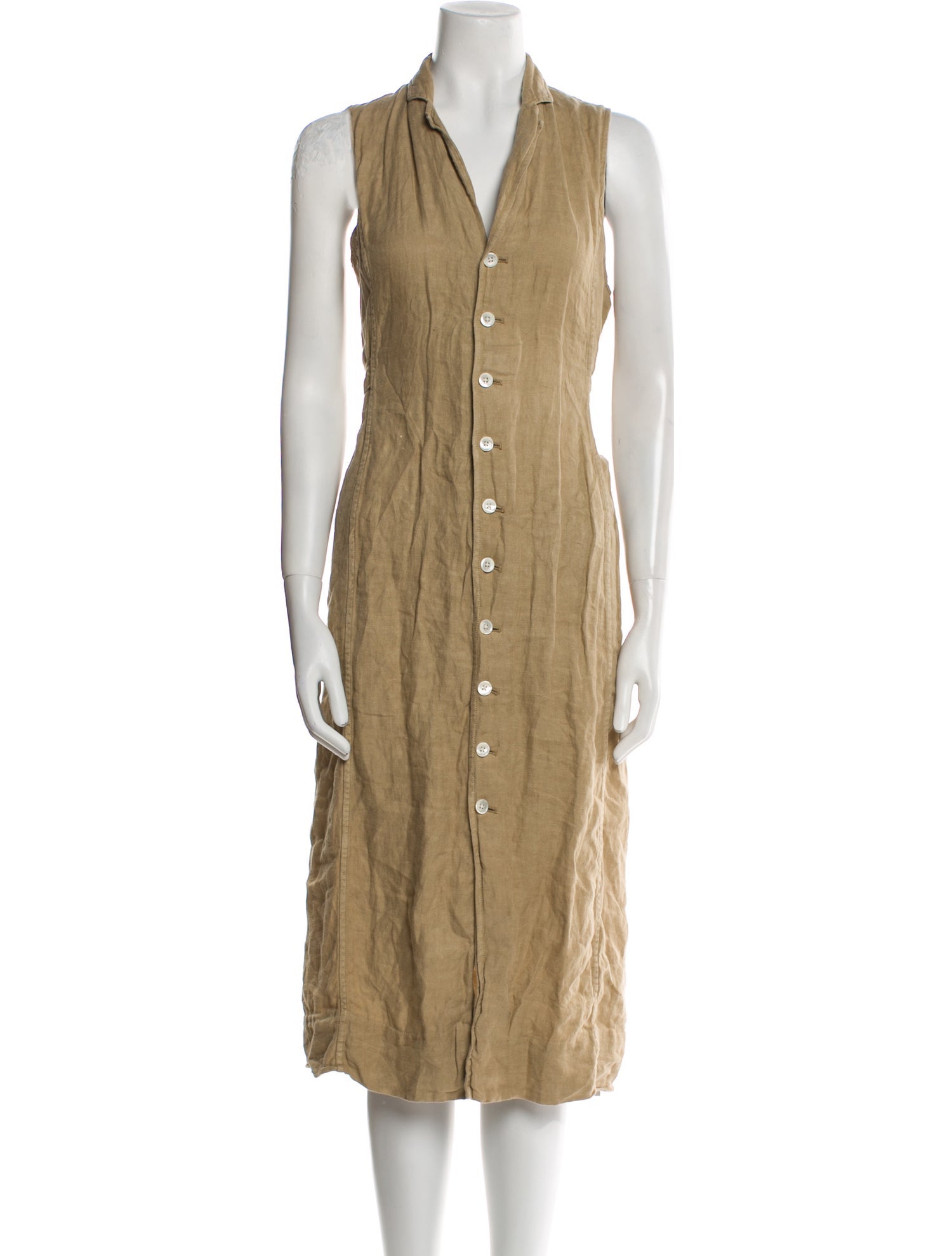 Alex Mill Linen Midi Length Dress