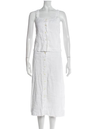 Alex Mill Linen Skirt Set