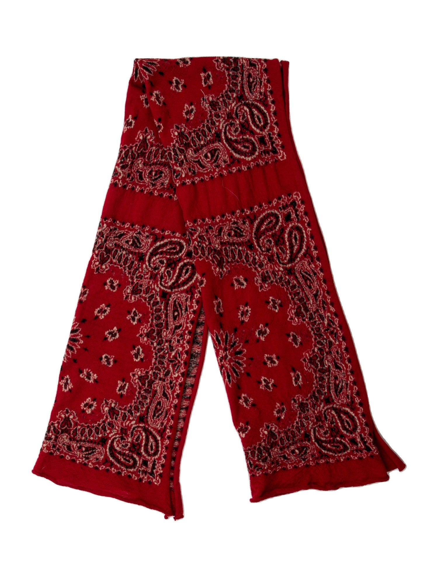 Alex Mill Wool Paisley Print Scarf w/ Tags