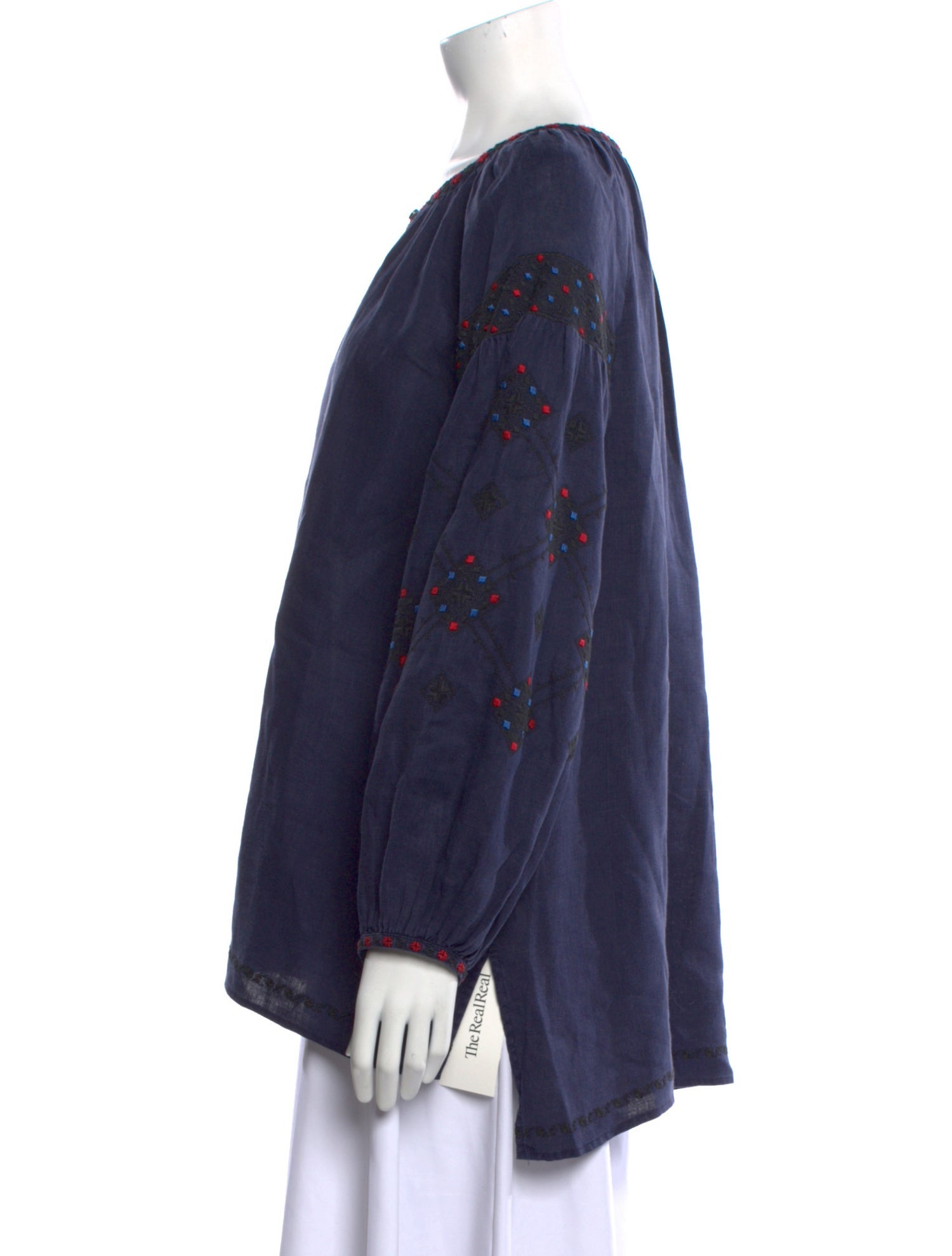 Alex Mill Linen Printed Blouse