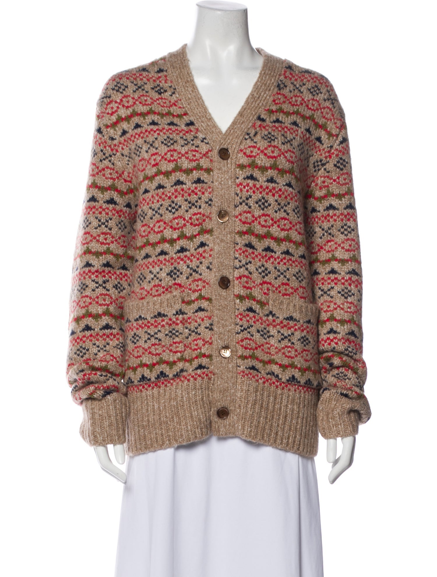 Alex Mill Striped V-Neck Cardigan w/ Tags
