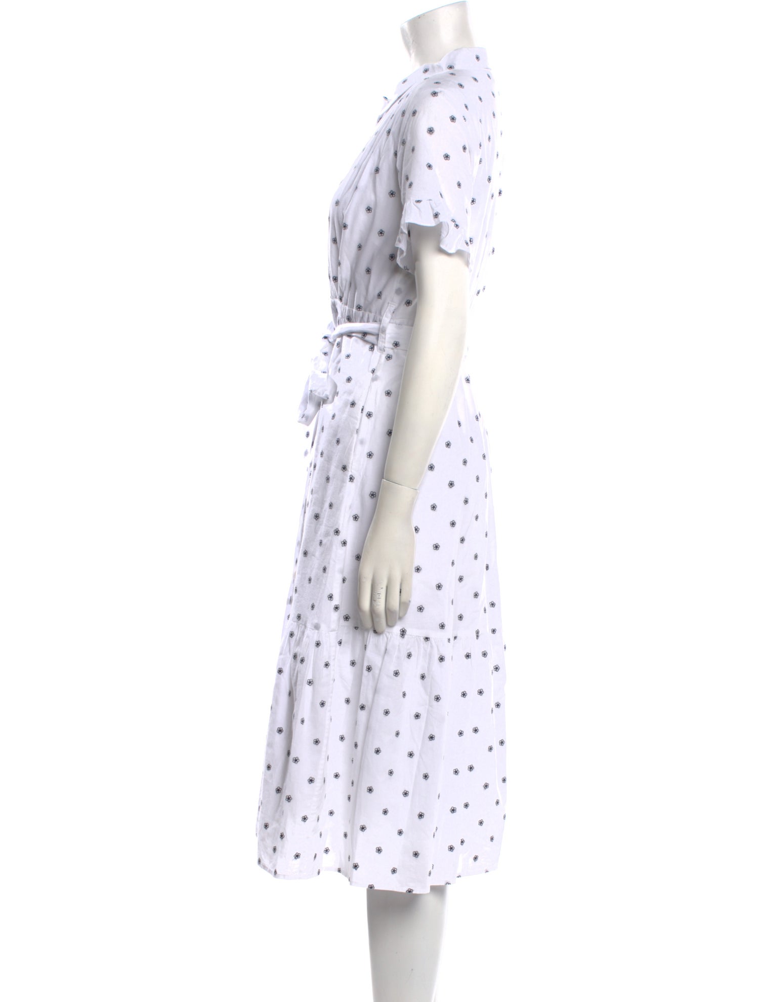 Alex Mill Linen Midi Length Dress