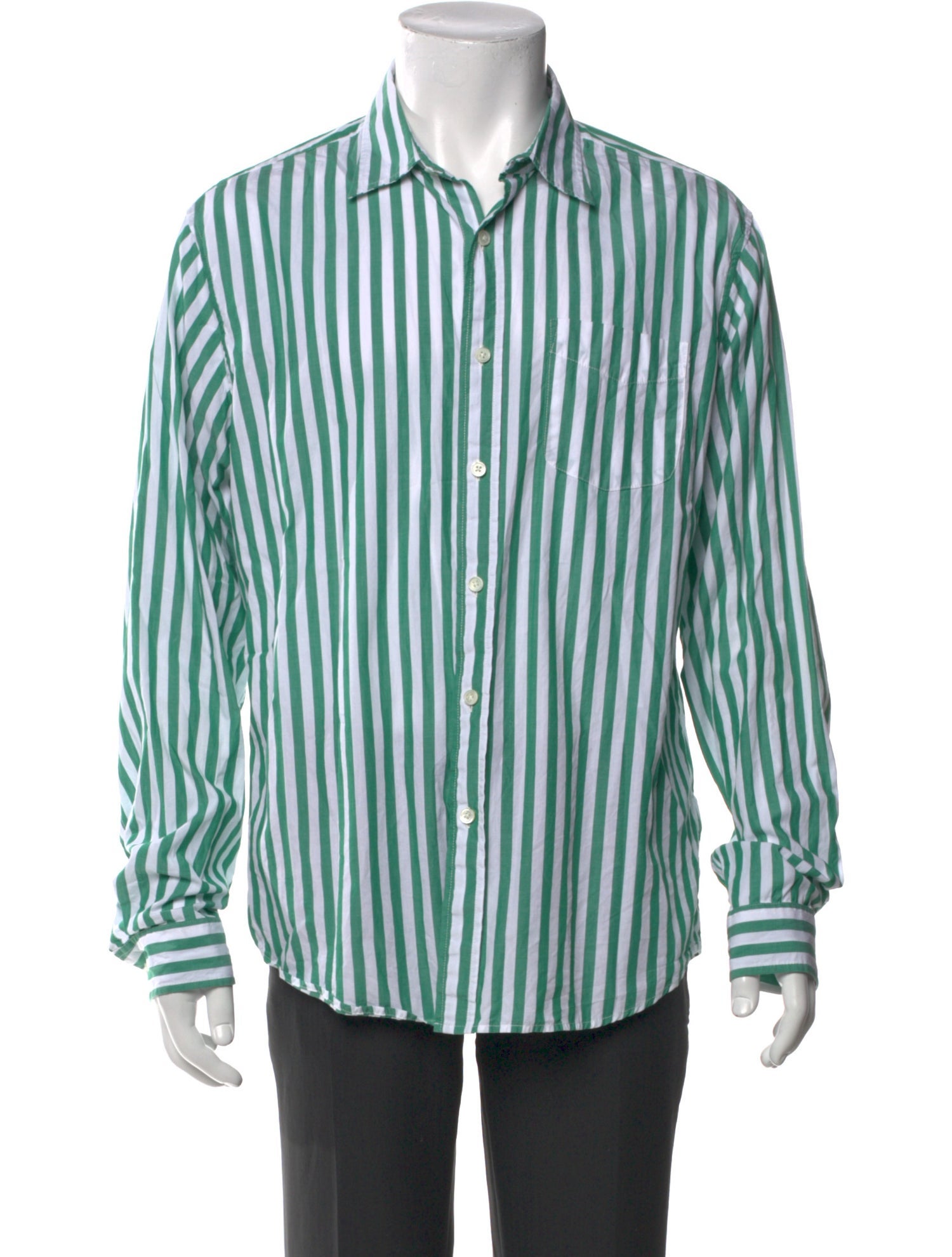 Alex Mill Striped Long Sleeve Dress Shirt