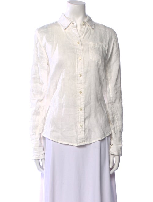 Alex Mill Linen Long Sleeve Button-Up Top