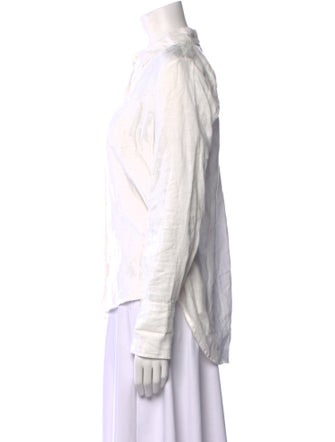 Alex Mill Linen Long Sleeve Button-Up Top