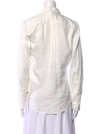 Alex Mill Linen Long Sleeve Button-Up Top