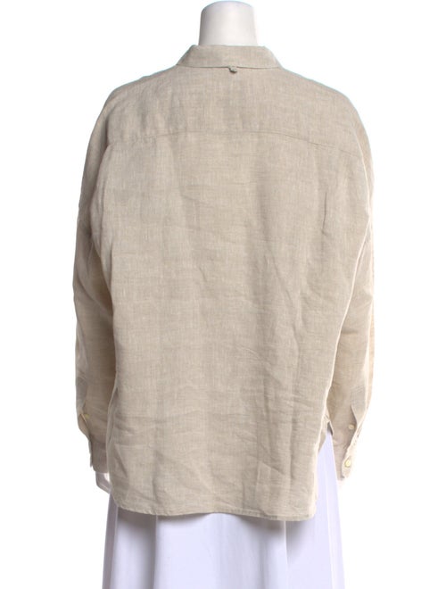 Alex Mill Linen Long Sleeve Button-Up Top