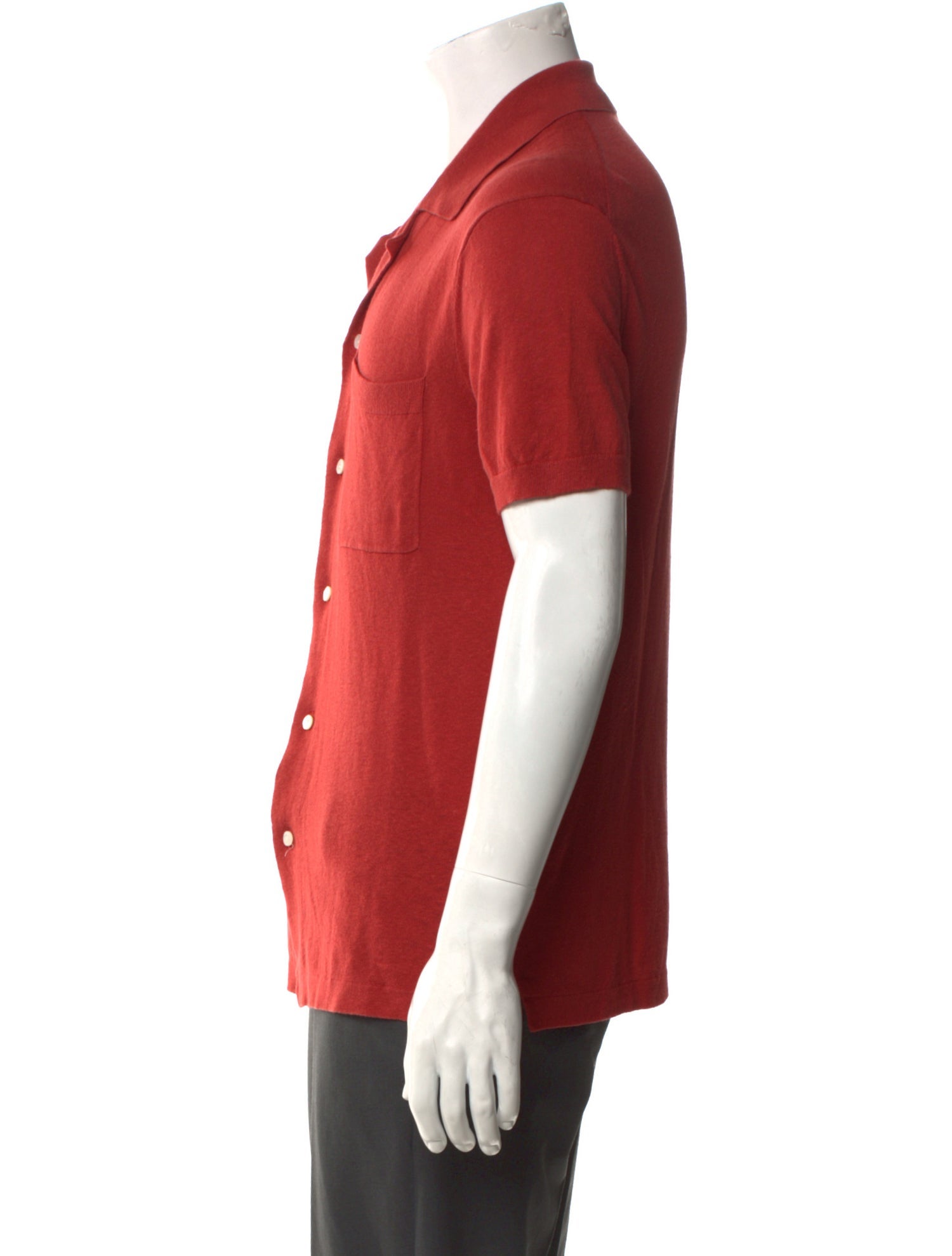Alex Mill Collar Short Sleeve Polo Shirt