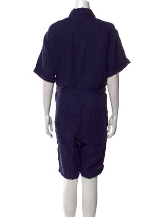 Alex Mill Linen V-Neck Romper