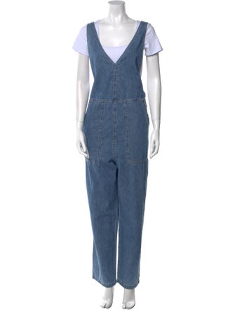 Alex Mill V-Neck Jumpsuit