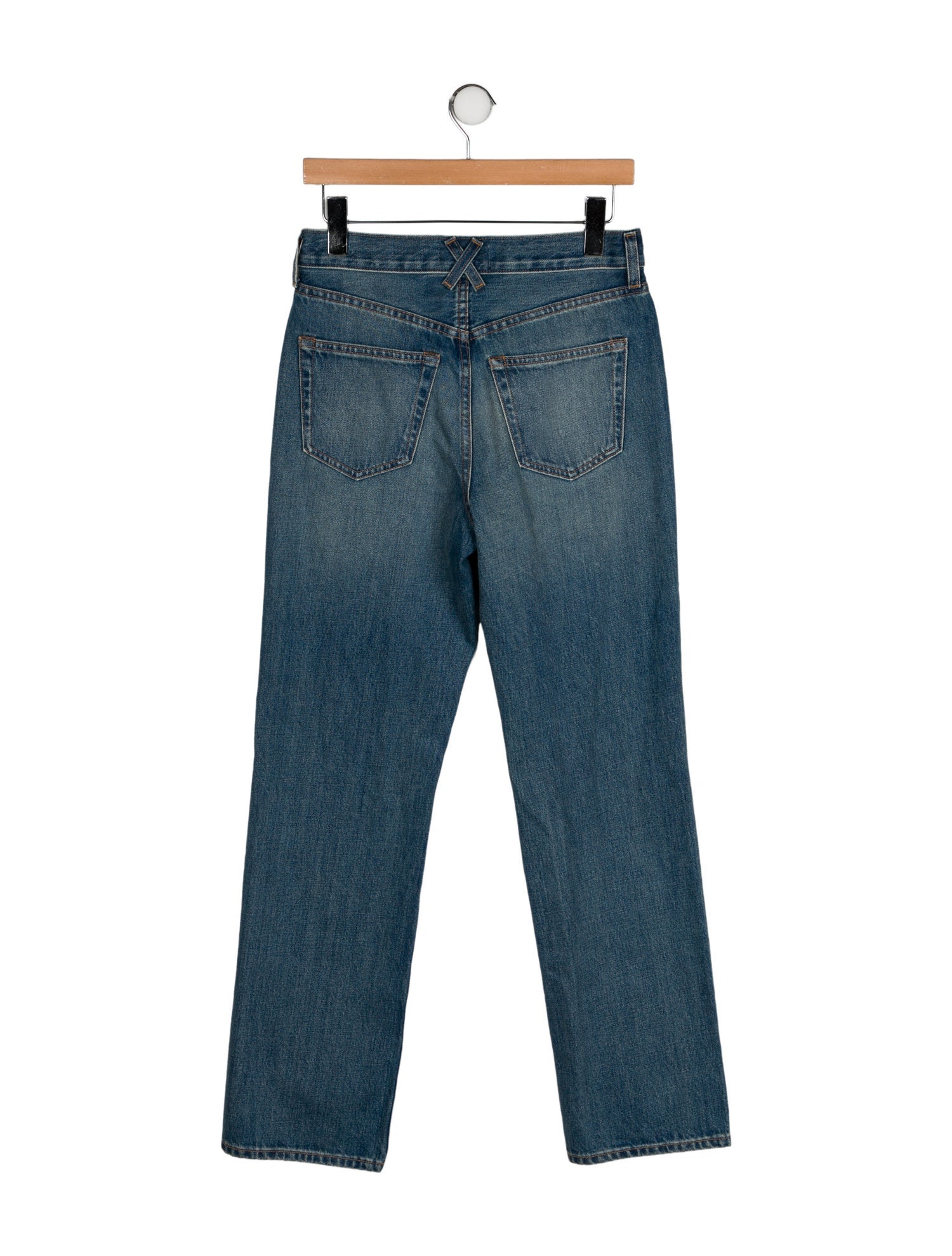 Alex Mill High-Rise Straight Leg Jeans
