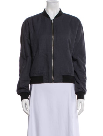 Alex Mill Linen Bomber Jacket