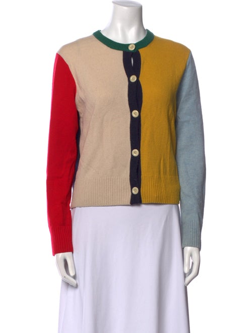 Alex Mill Merino Wool Colorblock Pattern Sweater