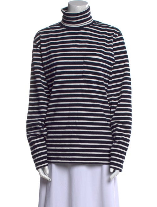 Alex Mill Striped Turtleneck Top