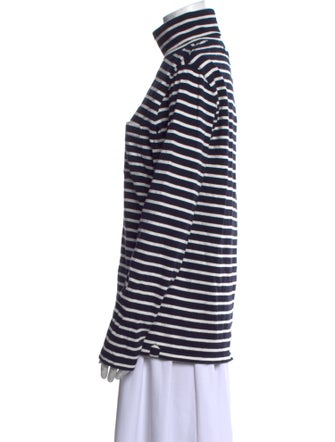 Alex Mill Striped Turtleneck Top