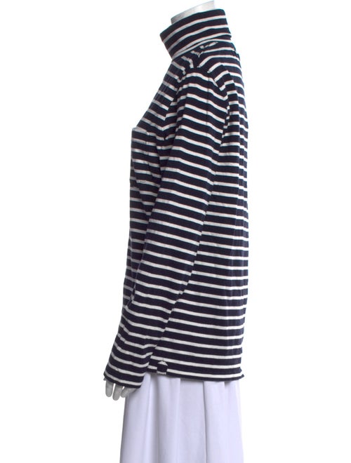 Alex Mill Striped Turtleneck Top