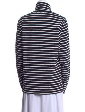 Alex Mill Striped Turtleneck Top
