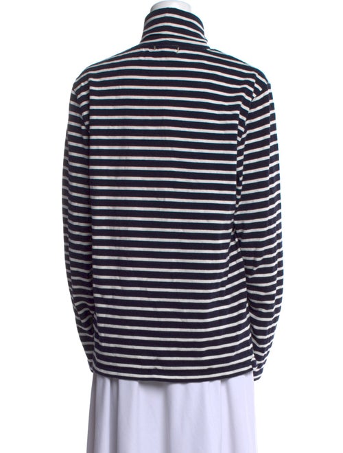 Alex Mill Striped Turtleneck Top