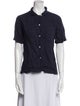 Alex Mill Linen Short Sleeve Button-Up Top