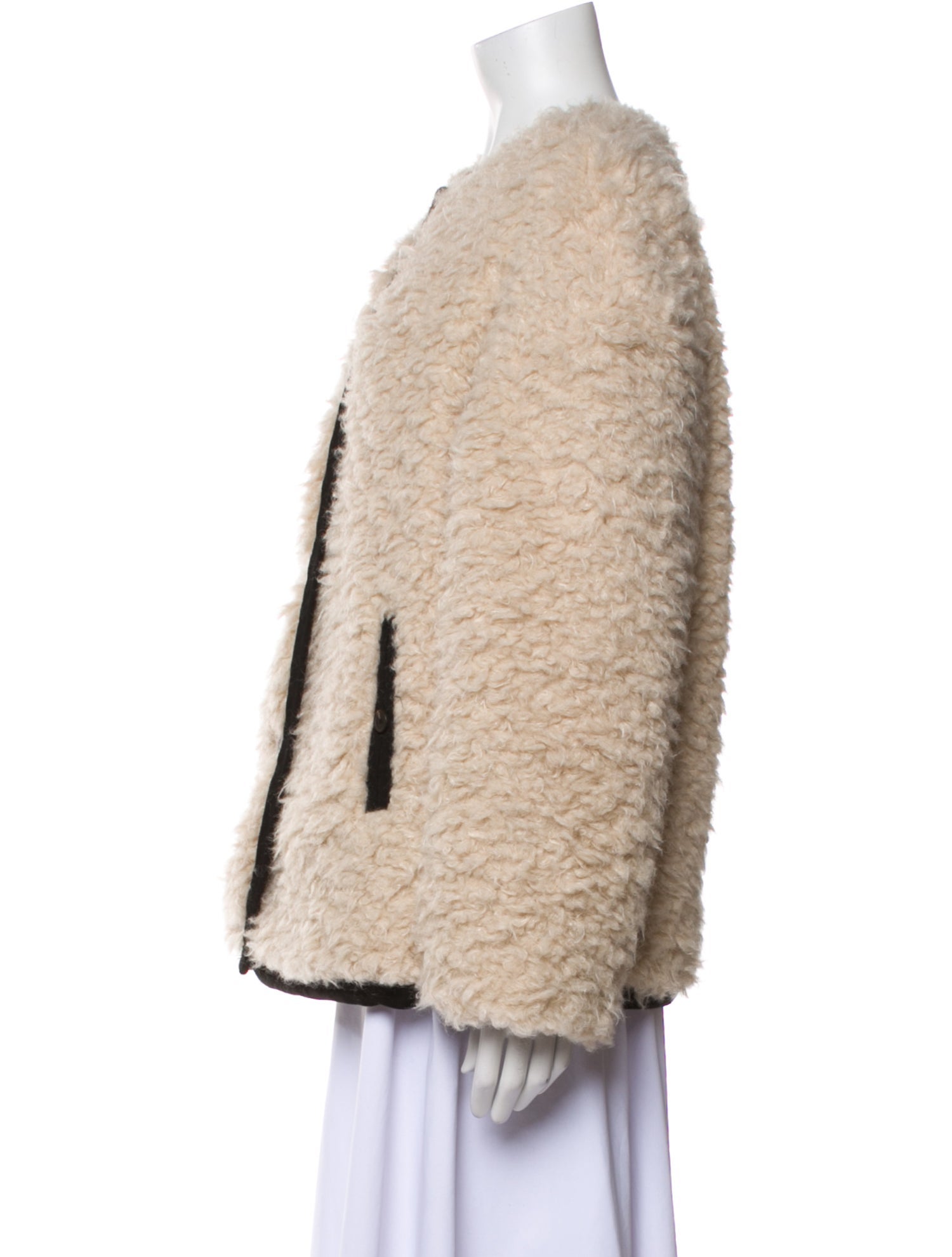 Alex Mill Faux Fur Jacket w/ Tags