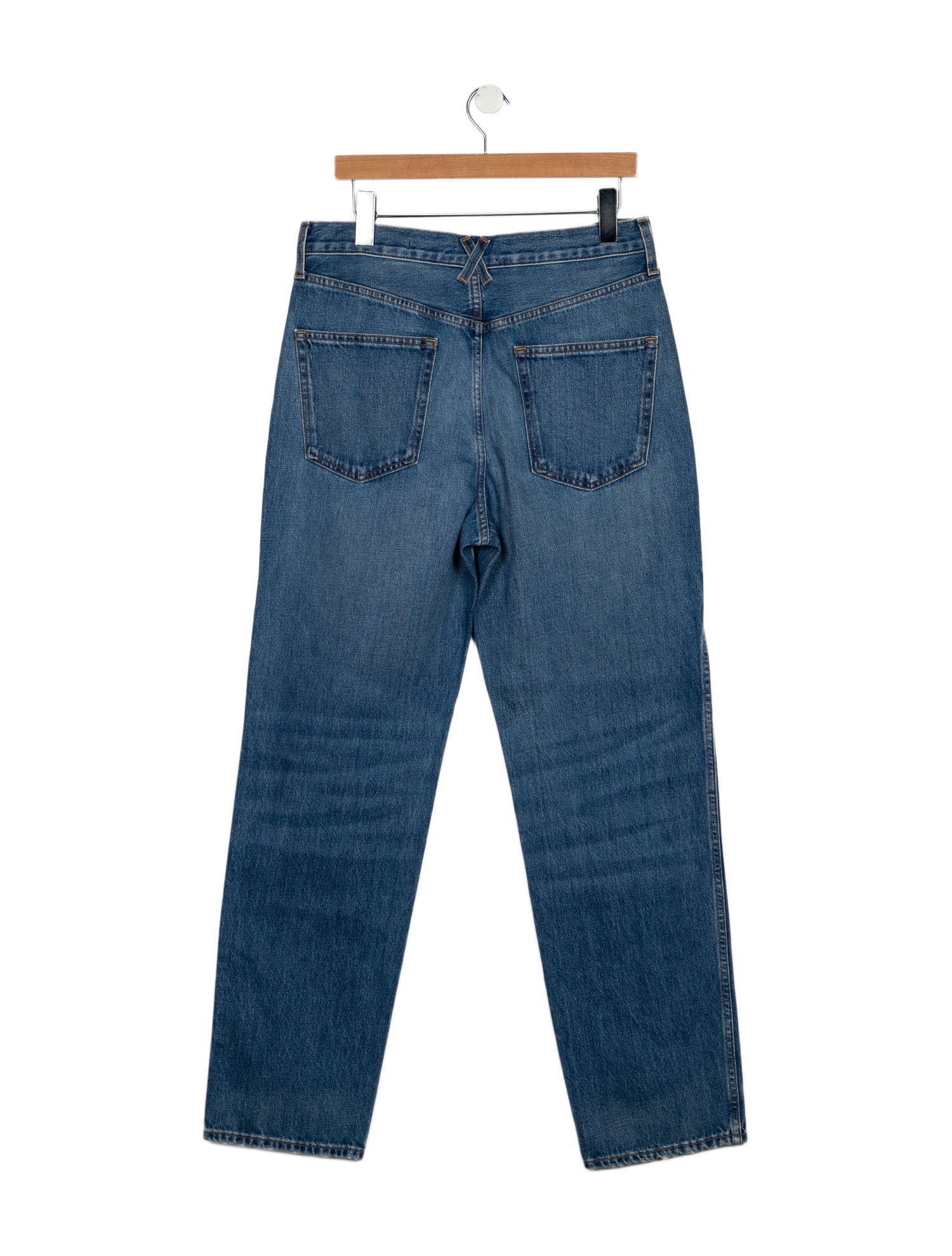 Alex Mill High-Rise Straight Leg Jeans